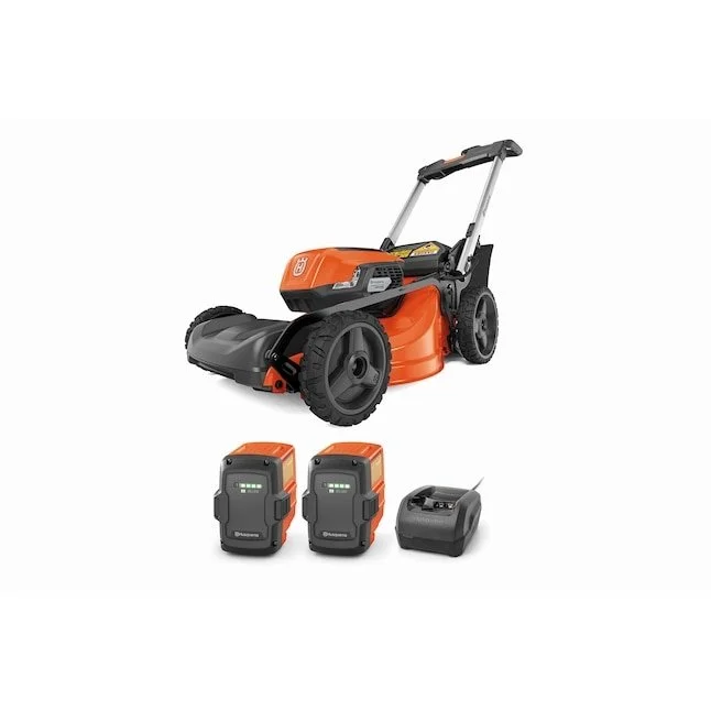 1-554-1-1.webp Husqvarna Lawn Xpert LE322R 40-Volt 21-in Self-Propelled Battery Push Mowers. - Image 1