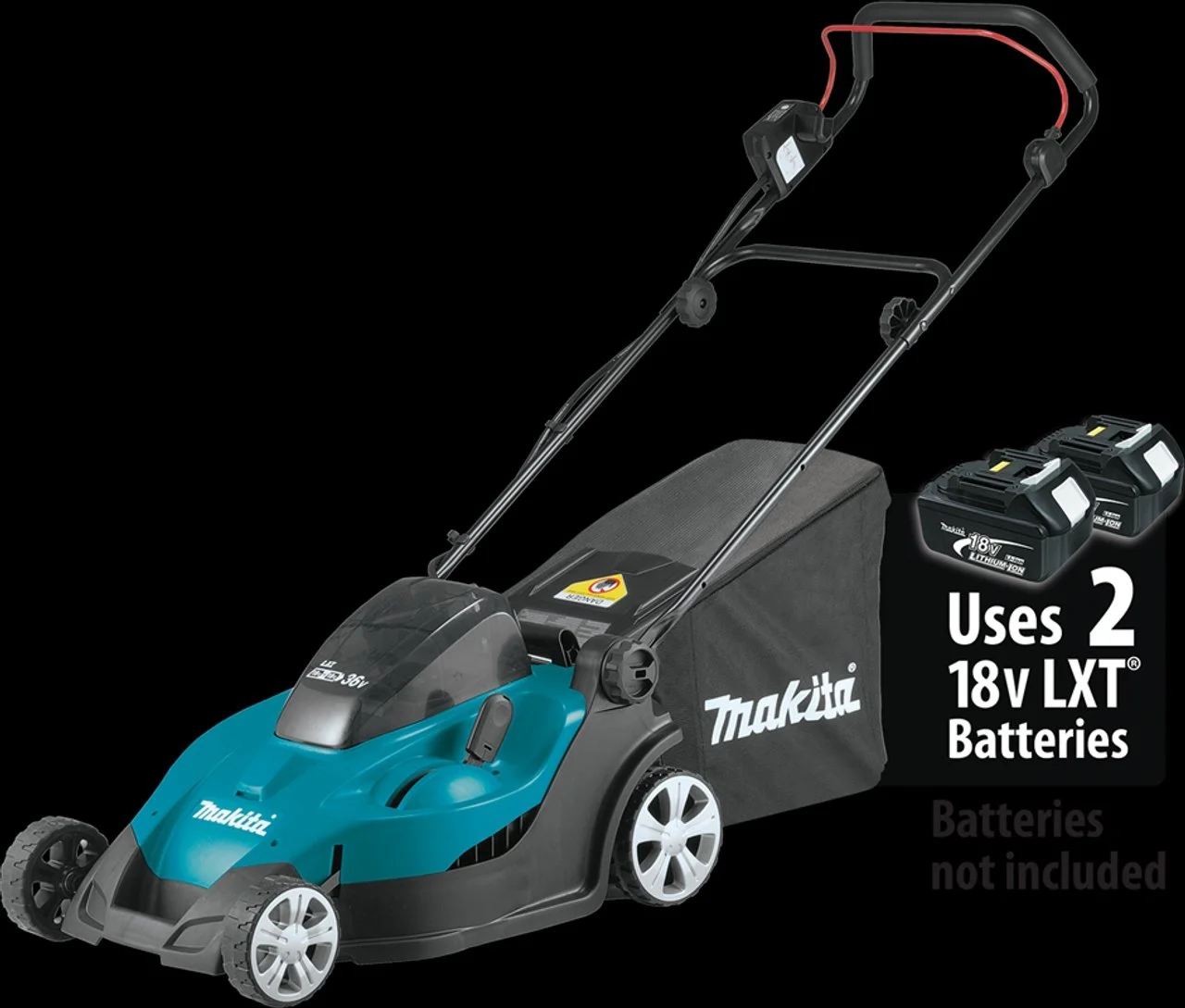 1-562-1-1.webp Makita USA – 18V X2 (36V) LXT Lithium-Ion Cordless 17″ Residential Lawns Mower, Tool Onlys - Image 1
