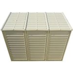Duramax 4ft x 8ft Sidemate Vinyl Resin Outdoor Storage Shed - Image 3
