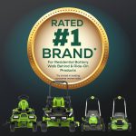Greenworks 60V 21″ Self Propelled Lawn Mower with (1) 8.0 Ah Battery & Rapid Charger 2546402 - Image 18