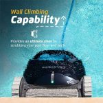 Dolphin Nautilus CC Pro Wi-Fi Robotic Pool Vacuum Cleaner up to 50 FT – Waterline Scrubber Brush - Image 8