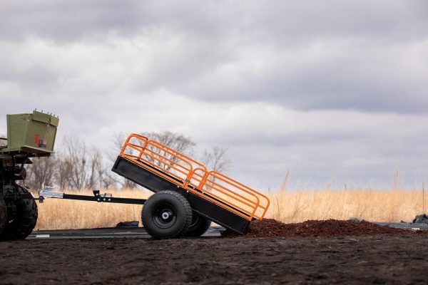 Impact Implements 1500 lb Utility Cargo Trailer with Pivot Dump for ATV, UTV, and Lawn Tractor - Image 23