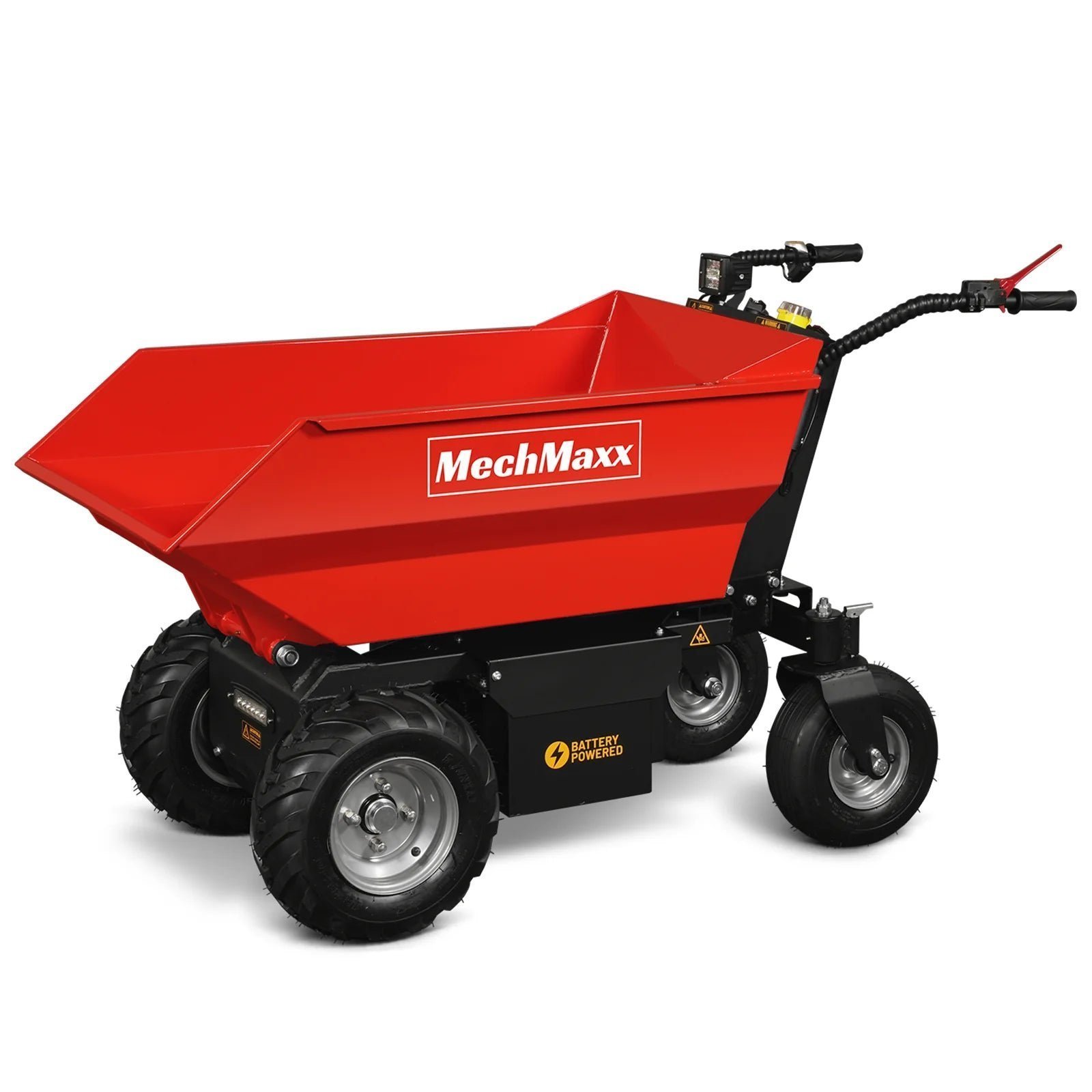 DSC04165_87ef9fdb-1390-44bd-8b02-c91fd09157f8.jpg 1100 lb Capacity 48V Electric Hydraulic Dump Cart with 1000W Motor – Model EH50 - Image 1