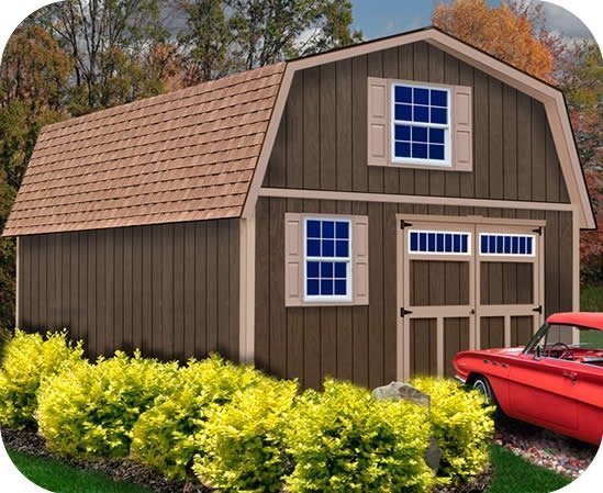 best-barns-virginia-wood-diy-sto_16a359cb-877b-4220-8d88-5d51380a0b80.jpg Best Barns Virginia 16×24 Wood Storage Shed Kit - Image 1