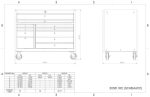 Extreme Tools 55 In 11 Drawer Pro Roller Cabinet BLACK - Image 3