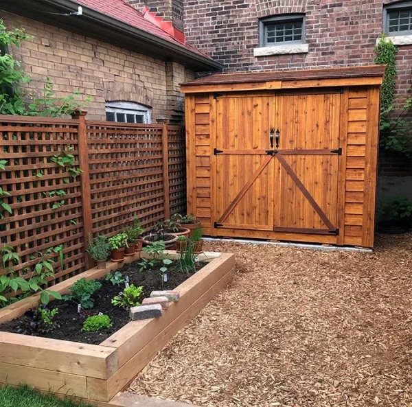 Outdoor Living Today SpaceSaver 8×4 with Double Doors - Image 2